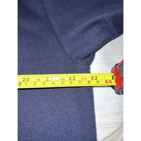 US Navy USS Decatur Shirt Mens Size LARGE Polo Color block VTG 90s Jerzees Brand - Picture 11 of 13